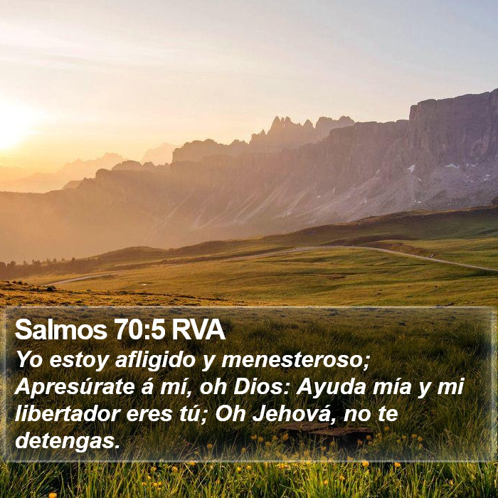 Salmos 70:5 RVA Bible Study