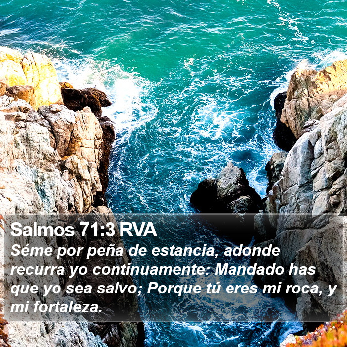 Salmos 71:3 RVA Bible Study