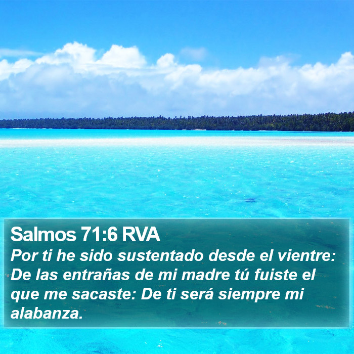 Salmos 71:6 RVA Bible Study