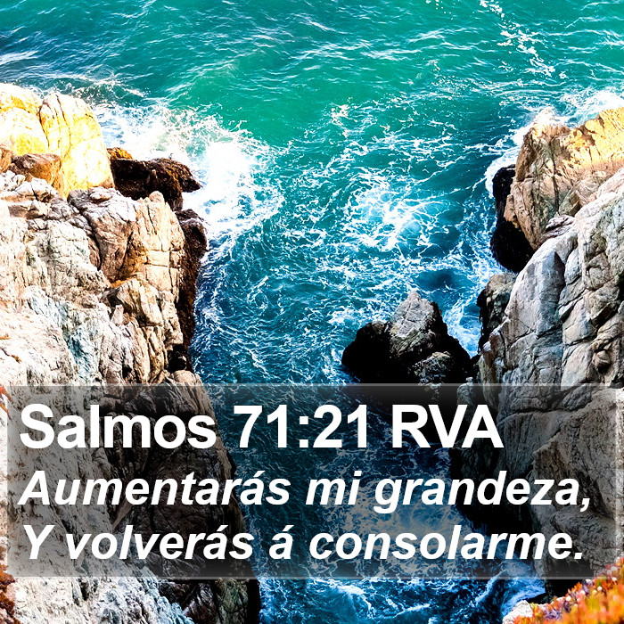 Salmos 71:21 RVA Bible Study