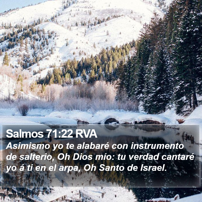 Salmos 71:22 RVA Bible Study