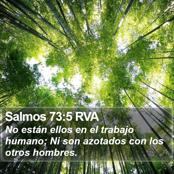 Salmos 73:5 RVA Bible Study