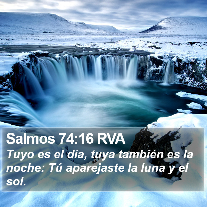 Salmos 74:16 RVA Bible Study