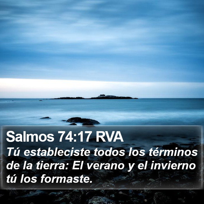 Salmos 74:17 RVA Bible Study