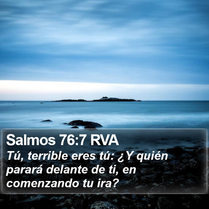 Salmos 76:7 RVA Bible Study