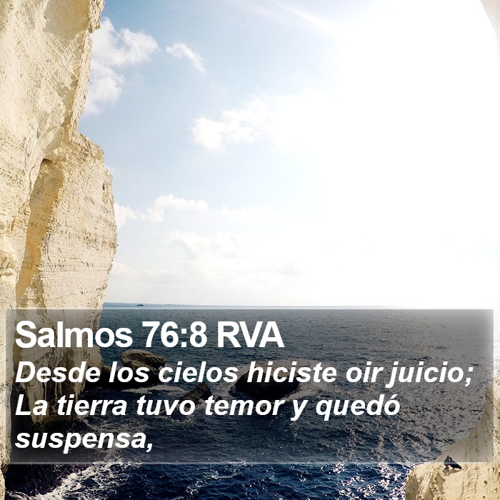 Salmos 76:8 RVA Bible Study