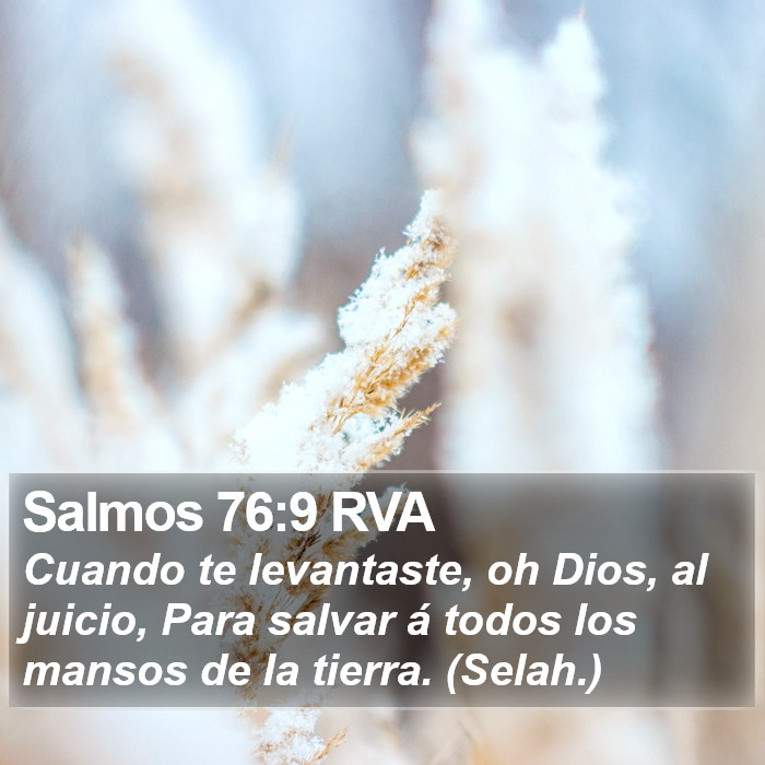 Salmos 76:9 RVA Bible Study
