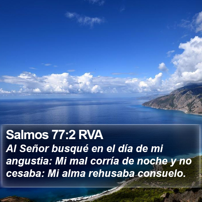 Salmos 77:2 RVA Bible Study