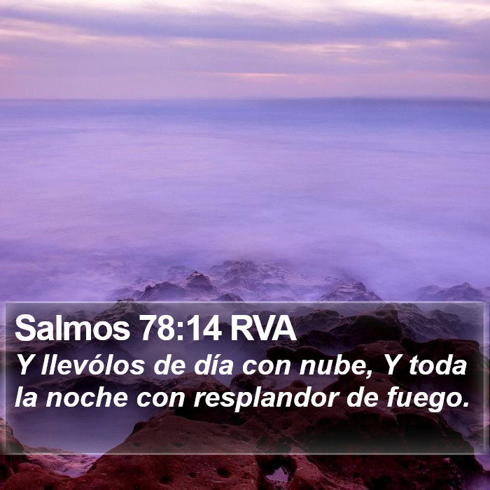 Salmos 78:14 RVA Bible Study