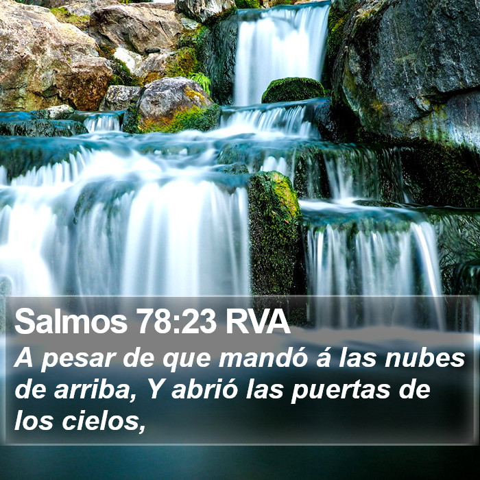 Salmos 78:23 RVA Bible Study