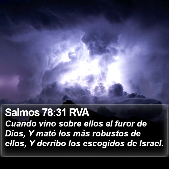 Salmos 78:31 RVA Bible Study