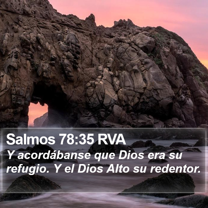 Salmos 78:35 RVA Bible Study