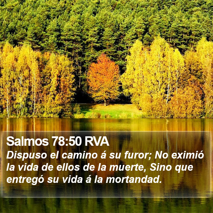 Salmos 78:50 RVA Bible Study