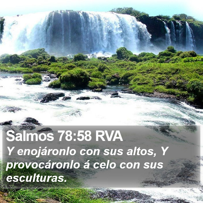 Salmos 78:58 RVA Bible Study