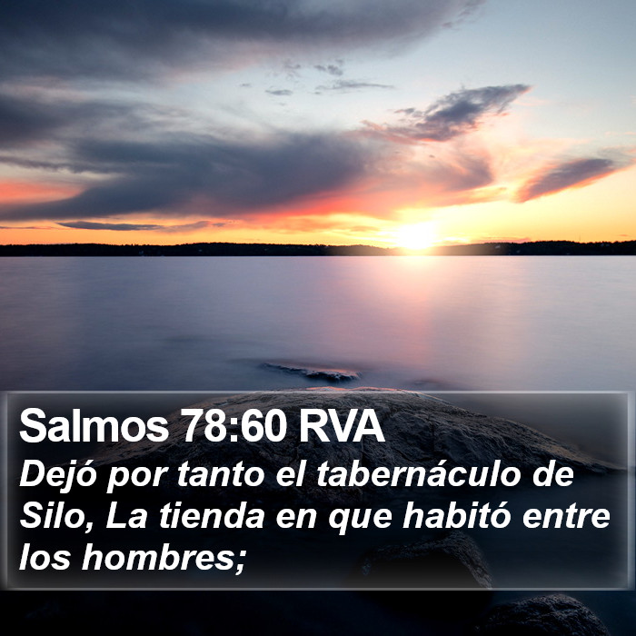 Salmos 78:60 RVA Bible Study