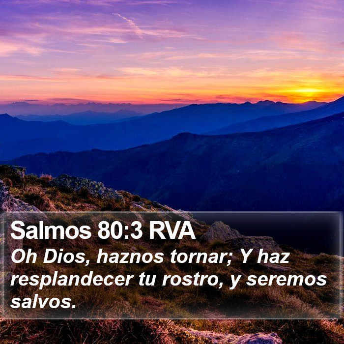 Salmos 80:3 RVA Bible Study