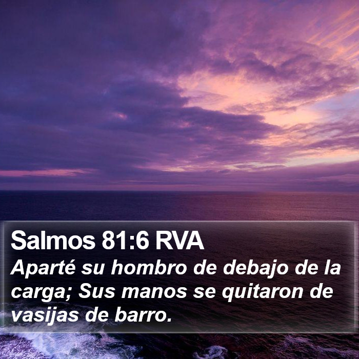 Salmos 81:6 RVA Bible Study