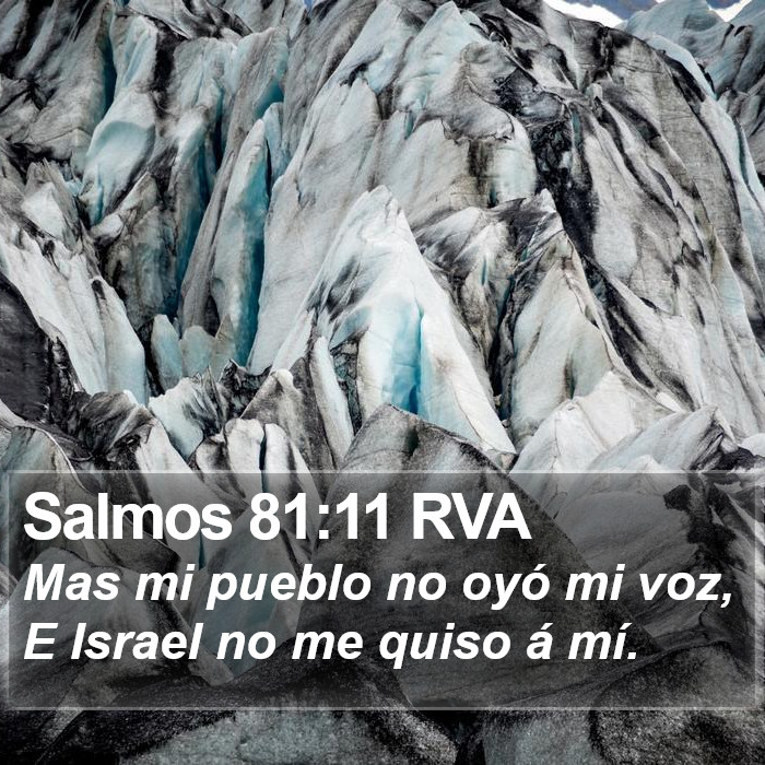 Salmos 81:11 RVA Bible Study