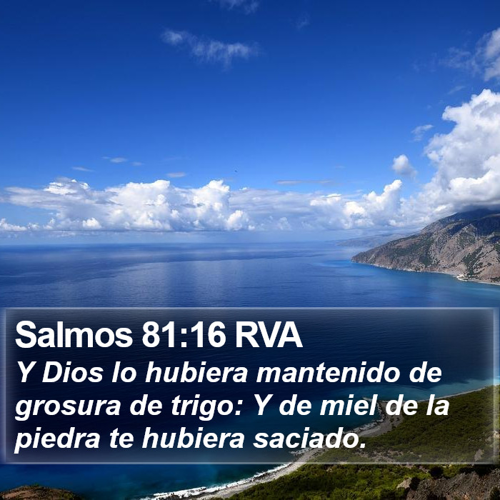 Salmos 81:16 RVA Bible Study