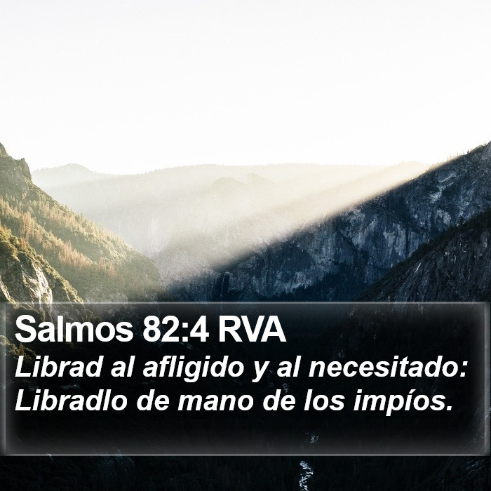 Salmos 82:4 RVA Bible Study