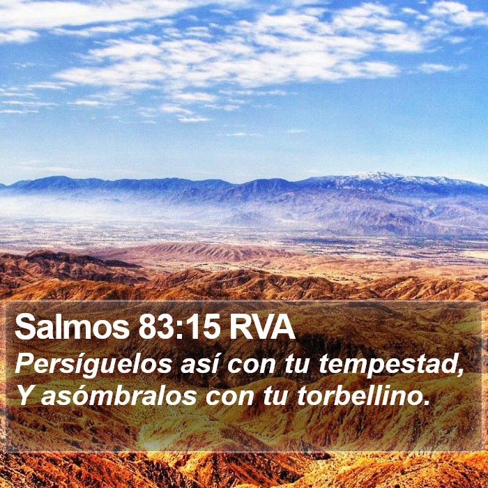 Salmos 83:15 RVA Bible Study