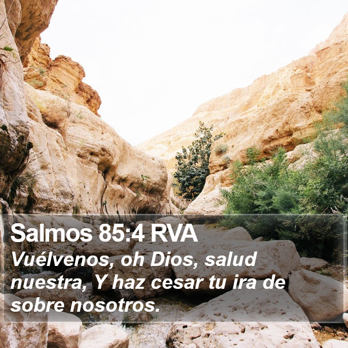 Salmos 85:4 RVA Bible Study