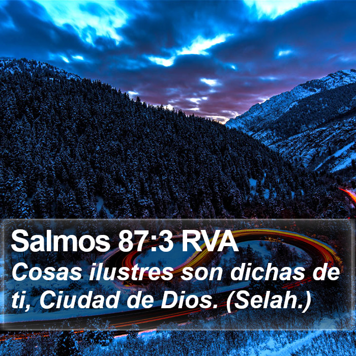 Salmos 87:3 RVA Bible Study