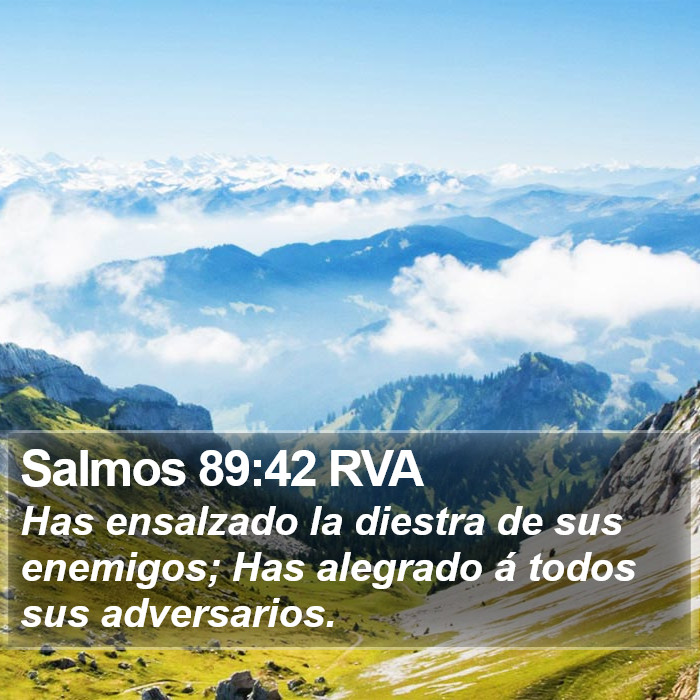 Salmos 89:42 RVA Bible Study