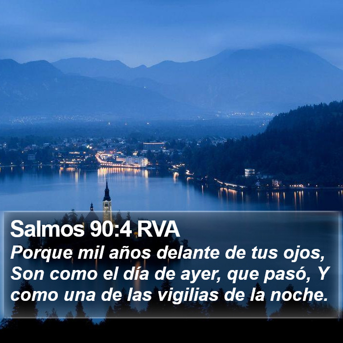 Salmos 90:4 RVA Bible Study