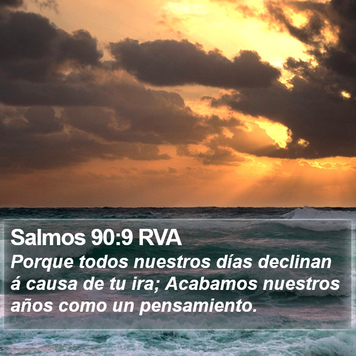 Salmos 90:9 RVA Bible Study