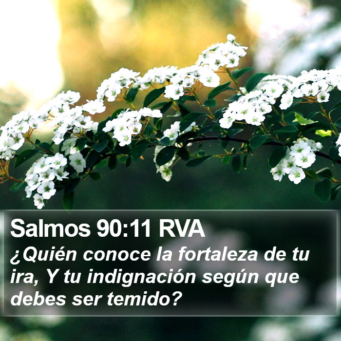 Salmos 90:11 RVA Bible Study