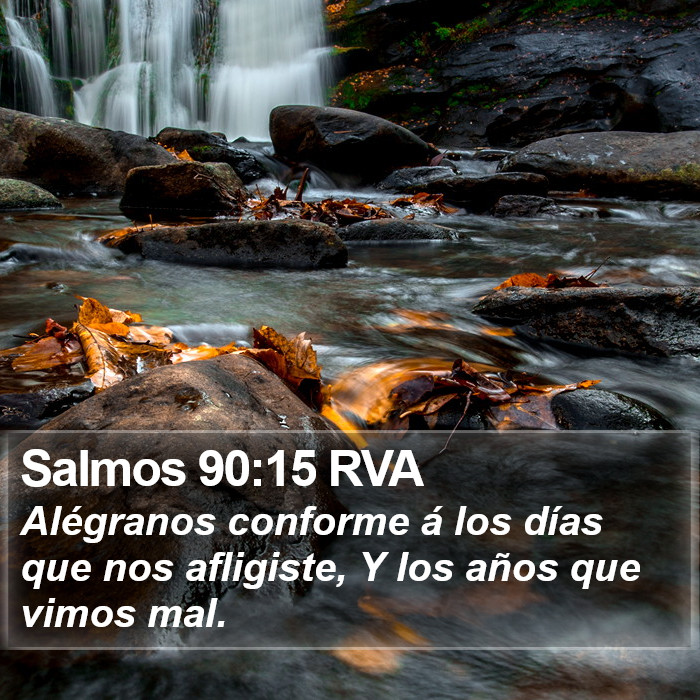 Salmos 90:15 RVA Bible Study