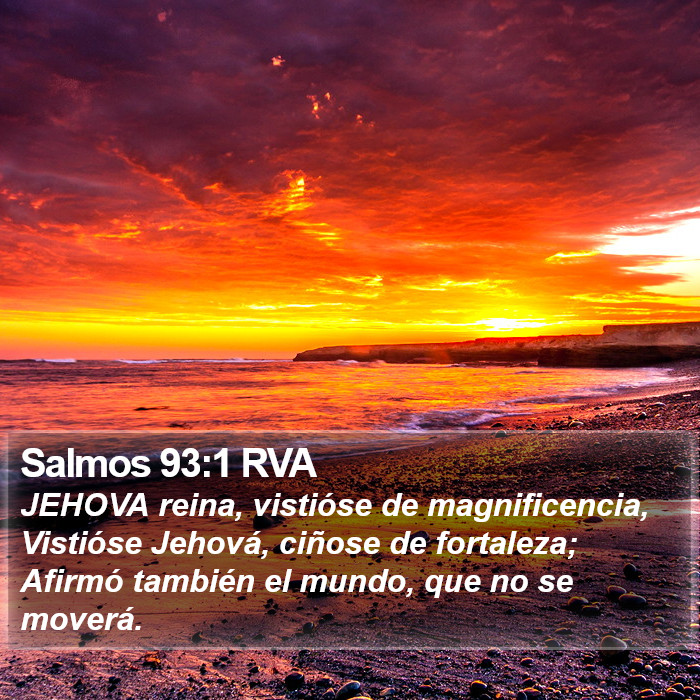 Salmos 93:1 RVA Bible Study