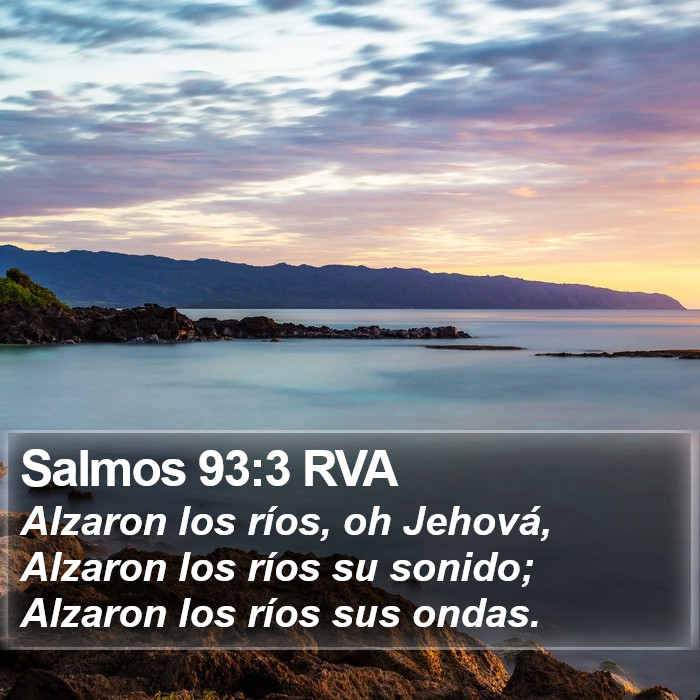 Salmos 93:3 RVA Bible Study