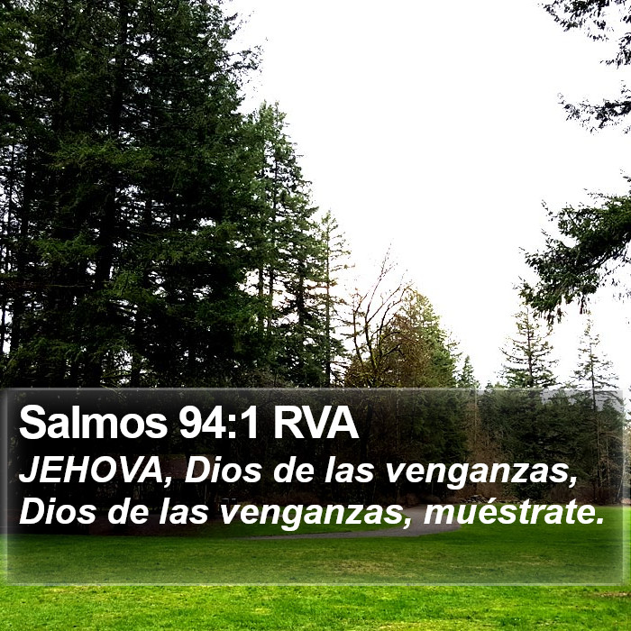 Salmos 94:1 RVA Bible Study