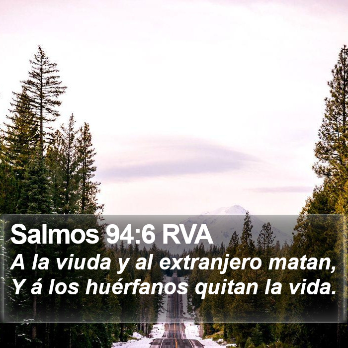 Salmos 94:6 RVA Bible Study