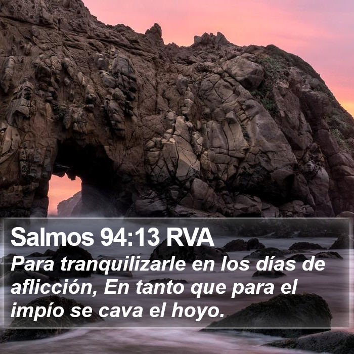 Salmos 94:13 RVA Bible Study