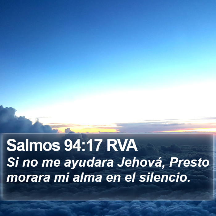 Salmos 94:17 RVA Bible Study