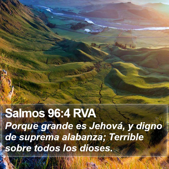 Salmos 96:4 RVA Bible Study