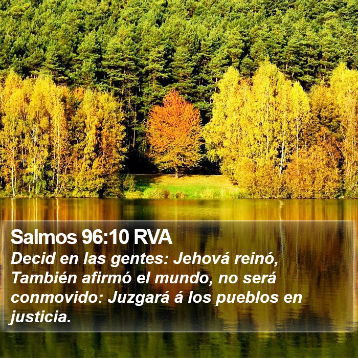 Salmos 96:10 RVA Bible Study