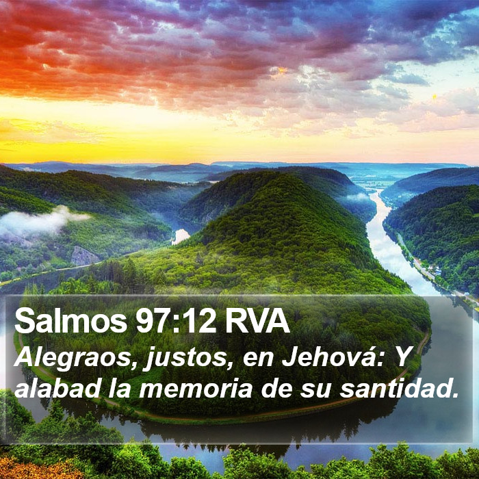 Salmos 97:12 RVA Bible Study