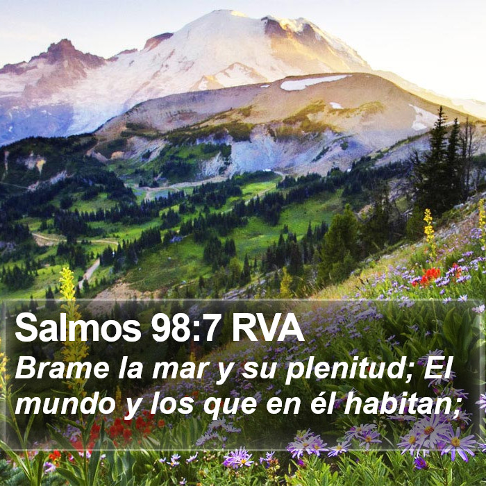 Salmos 98:7 RVA Bible Study