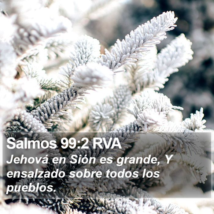 Salmos 99:2 RVA Bible Study