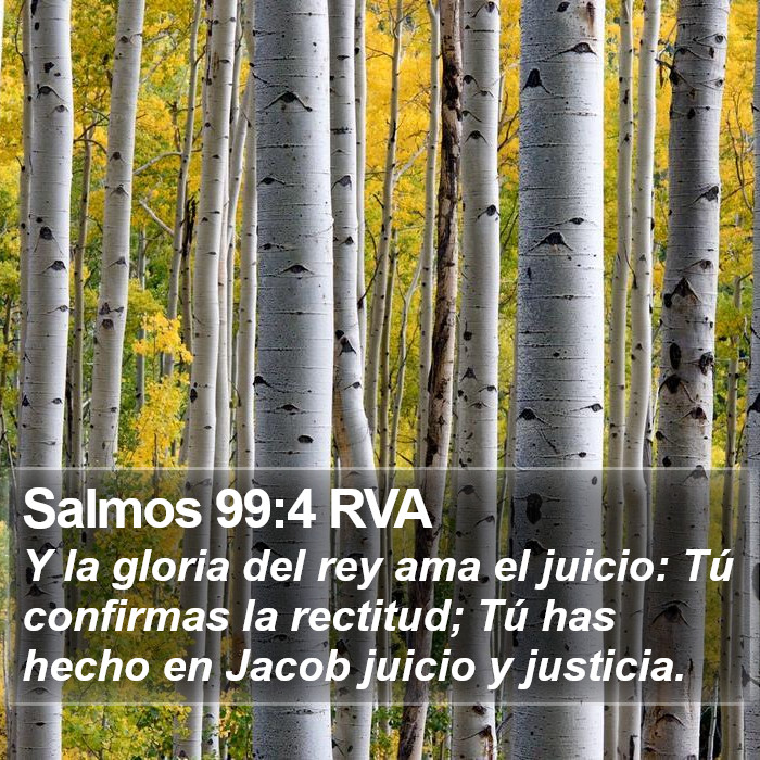 Salmos 99:4 RVA Bible Study