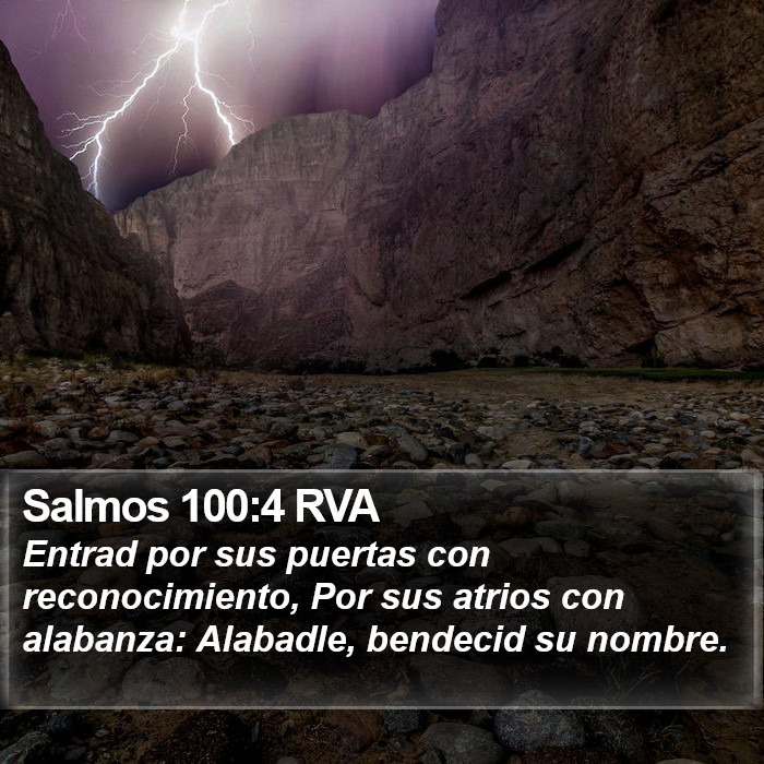 Salmos 100:4 RVA Bible Study