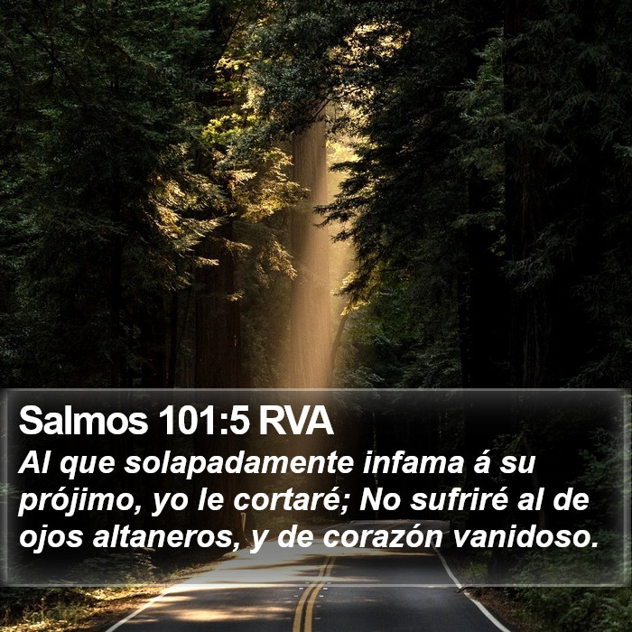 Salmos 101:5 RVA Bible Study