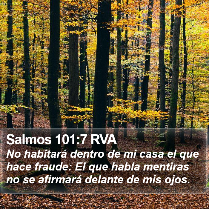 Salmos 101:7 RVA Bible Study