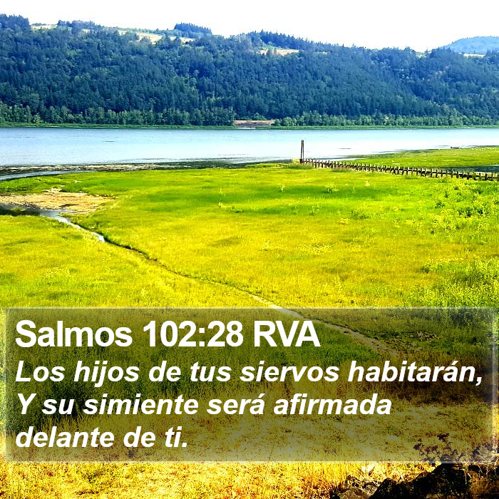 Salmos 102:28 RVA Bible Study