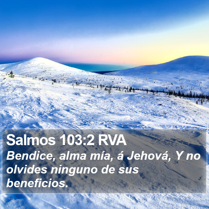 Salmos 103:2 RVA Bible Study