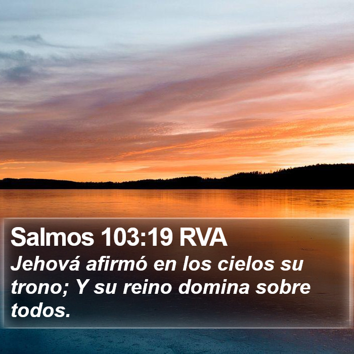 Salmos 103:19 RVA Bible Study